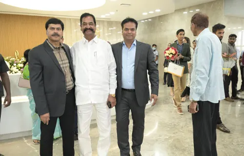 Politician Teegala Krishna Reddy wishes Chairman Dr. Vijender Reddy